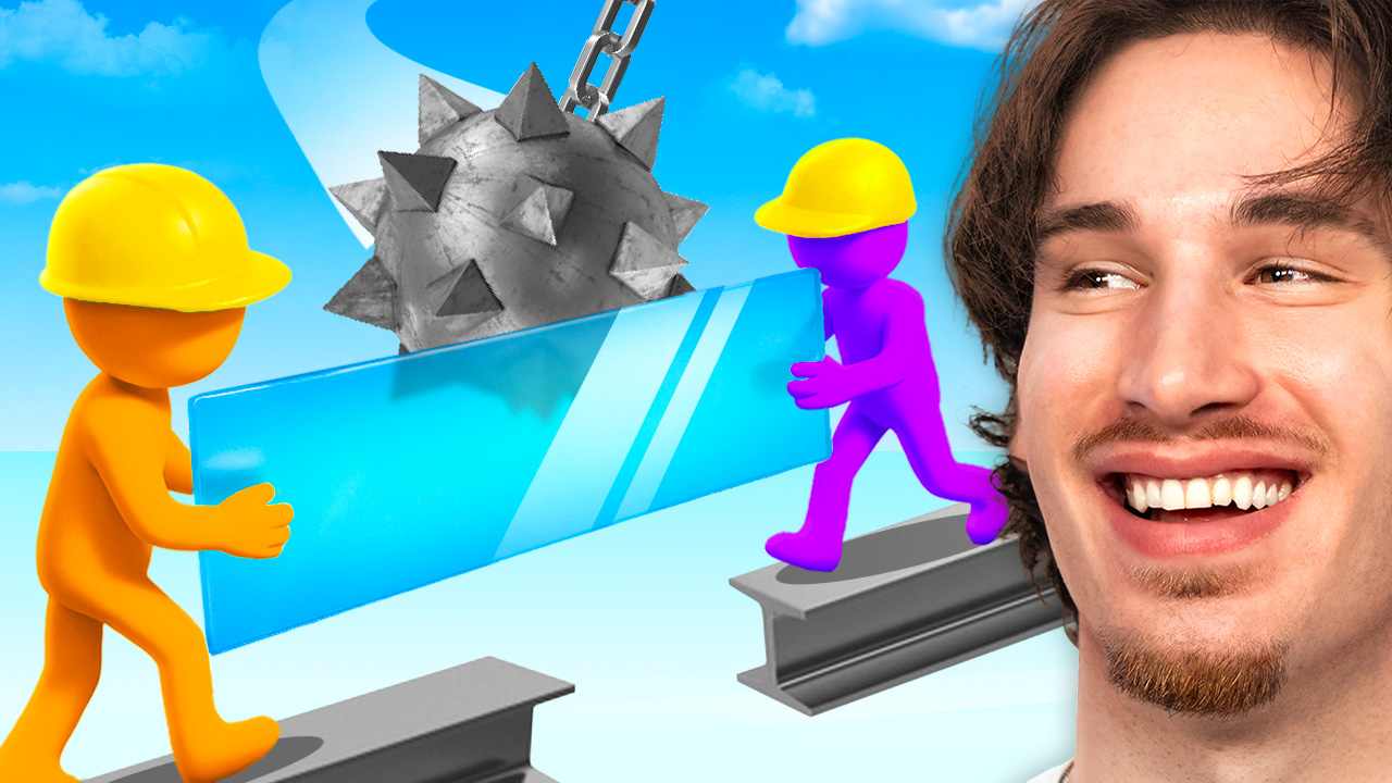 playing carry the glass to add more stress to our lives thumbnail