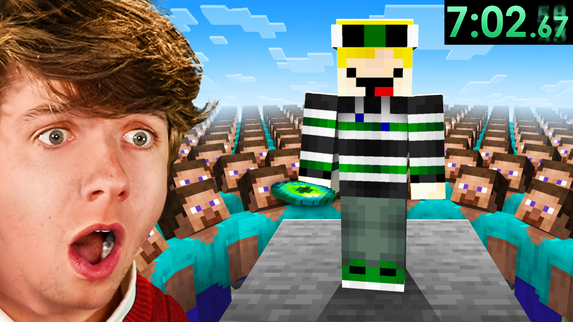 500 Hunters vs 1 Speedrunner thumbnail