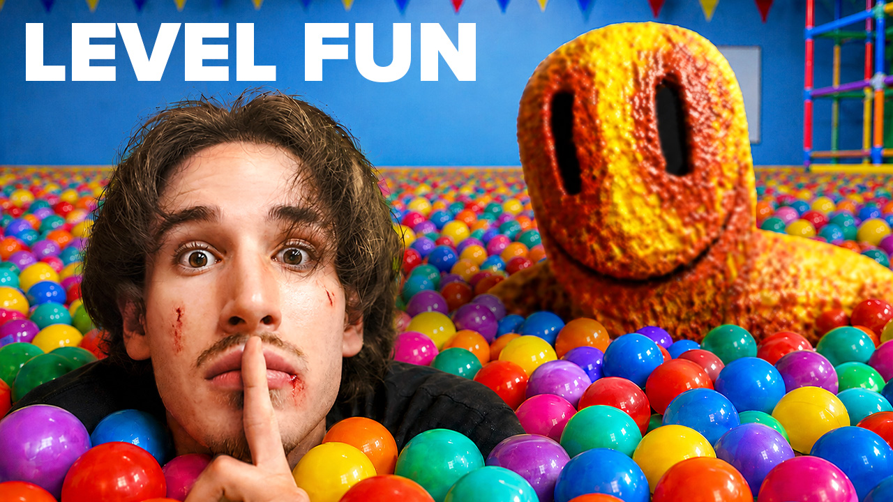 I made the Backrooms in Real Life thumbnail